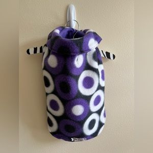 Handmade Fleece Jacket with Collar.